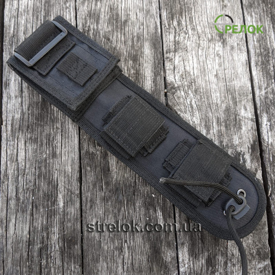 Ніж с фіксованим лезом Real Steel Bushcraft plus survival-3719