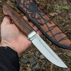 Ніж ручної роботи Хантер №378 (сталь D2 в обкладинках 40X13)
