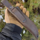 Ніж ручної роботи Chipper Steel №16