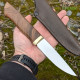 Ніж ручної роботи Chipper Steel №7