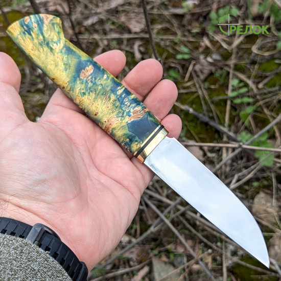 Ніж ручної роботи Chipper Steel №10