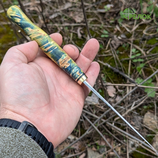 Ніж ручної роботи Chipper Steel №10