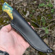 Ніж ручної роботи Chipper Steel №10