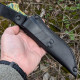 Ніж ручної роботи Chipper Steel №10
