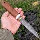 Ніж ручної роботи Якут №622 (сталь ХВГ) Ніж ручної роботи Якут №622 (сталь ХВГ)
