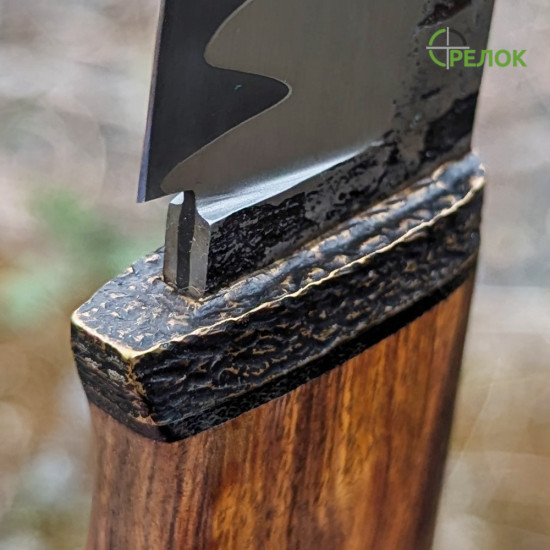 Ніж ручної роботи Хантер №407 (сталь K390 в обкладинках 95X18) Ніж ручної роботи Хантер №407 (сталь K390 в обкладинках 95X18)