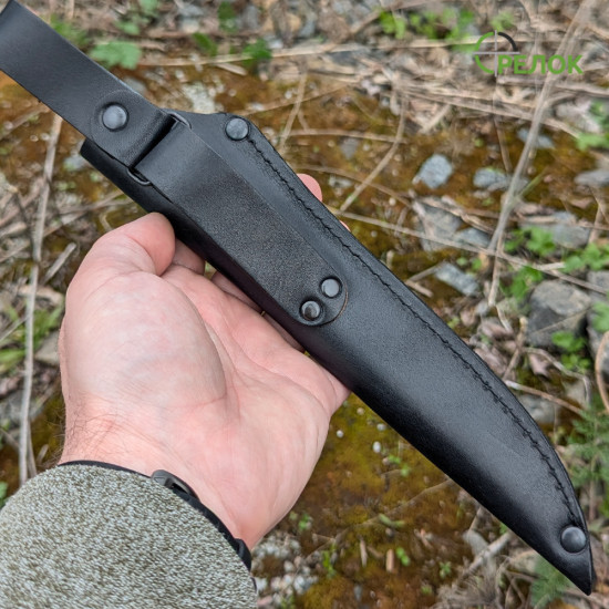 Ніж ручної роботи Мисливець №163 (сталь N690)