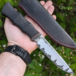 Ніж ручної роботи Хантер №415 (сталь Vanadis 8 в обкладинках 95X18)