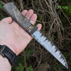 Ніж ручної роботи Хантер №419 (сталь Rex 121 в обкладинках 95X18) Ніж ручної роботи Хантер №419 (сталь Rex 121 в обкладинках 95X18)