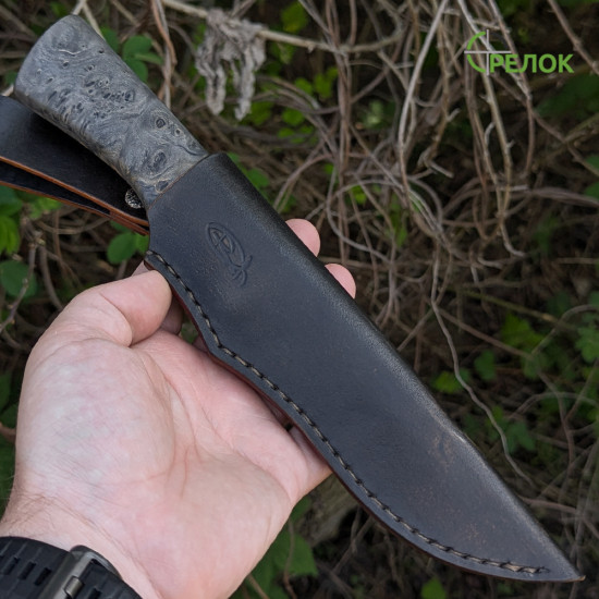 Ніж ручної роботи Хантер №419 (сталь Rex 121 в обкладинках 95X18) Ніж ручної роботи Хантер №419 (сталь Rex 121 в обкладинках 95X18)