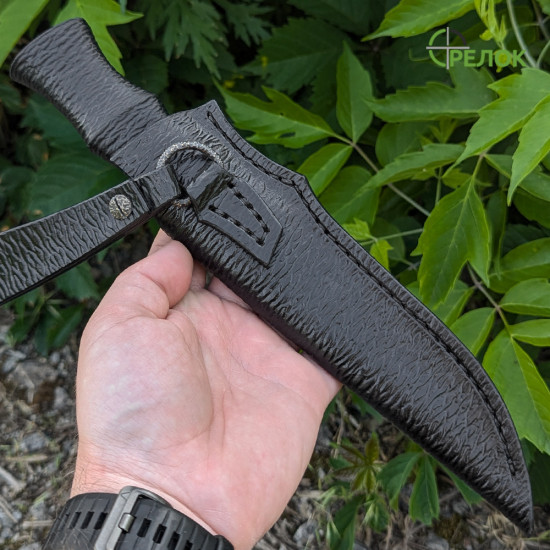 Ніж ручної роботи Хантер №432 (сталь Rex 121 в обкладинках 95X18) Ніж ручної роботи Хантер №432 (сталь Rex 121 в обкладинках 95X18)