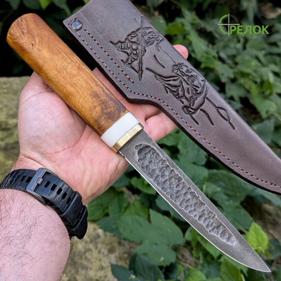 Ніж ручної роботи Якут №696 (сталь ХВГ) Ніж ручної роботи Якут №696 (сталь ХВГ)