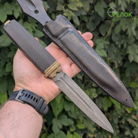 Ніж ручної роботи Хантер №450 (дамаск)