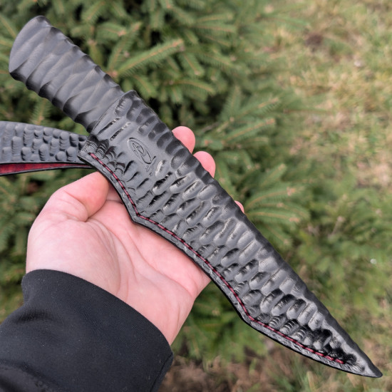Ніж ручної роботи Хантер №461 (сталь Rex 121 в обкладинках 95X18) Ніж ручної роботи Хантер №461 (сталь Rex 121 в обкладинках 95X18)
