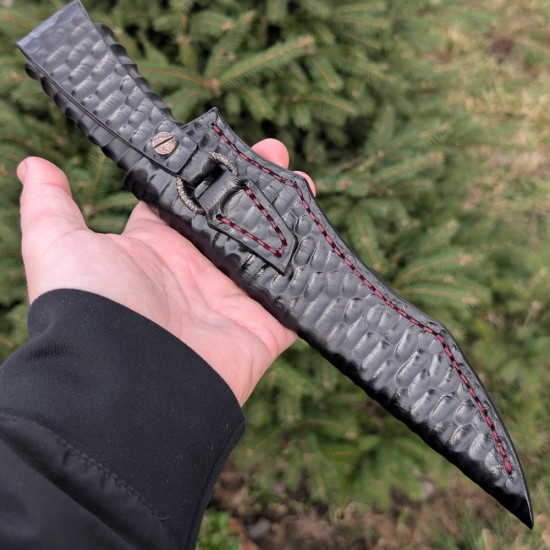Ніж ручної роботи Хантер №461 (сталь Rex 121 в обкладинках 95X18) Ніж ручної роботи Хантер №461 (сталь Rex 121 в обкладинках 95X18)