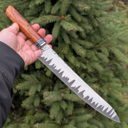 Ніж ручної роботи GRAND CHEF №1 (сталь S390 в обкладинках 95X18)