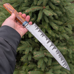 Ніж ручної роботи GRAND CHEF №1 (сталь S390 в обкладинках 95X18)