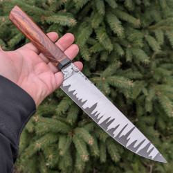 Ніж ручної роботи GRAND CHEF №2 (сталь S390 в обкладинках 95X18)