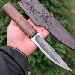 Ніж ручної роботи Якут №736 (сталь 95Х18)