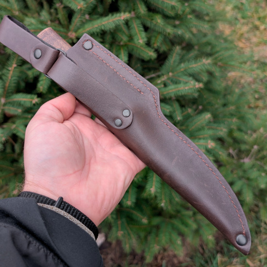 Ніж ручної роботи Якут №736 зі сталі 95Х18