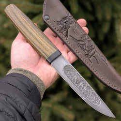 Ніж ручної роботи Якут №737 (сталь ЕА115М)