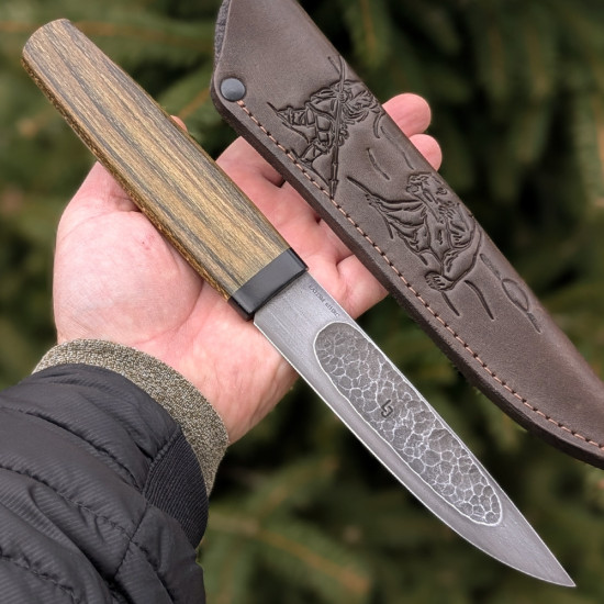 Якутський ніж ручної роботи №737 зі сталі EA115M Якутський ніж ручної роботи №737 зі сталі EA115M