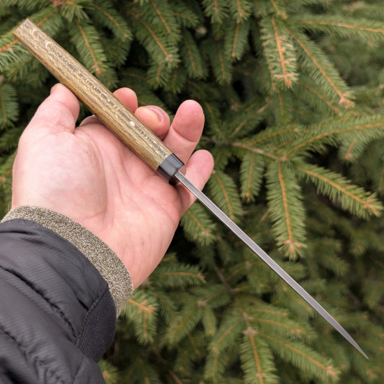 Якутський ніж ручної роботи №737 зі сталі EA115M Якутський ніж ручної роботи №737 зі сталі EA115M