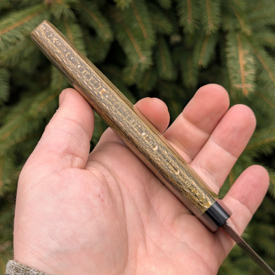 Якутський ніж ручної роботи №737 зі сталі EA115M Якутський ніж ручної роботи №737 зі сталі EA115M