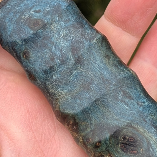 Ніж ручної роботи Hanter №472 – сталь S390, San-Mai у дамаску