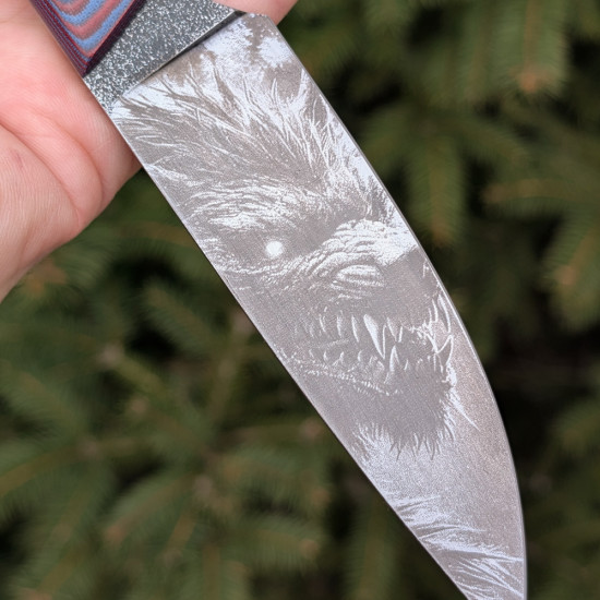 Ніж ручної роботи Mister Knife №2 сталь K110 Ніж ручної роботи Mister Knife №2 сталь K110