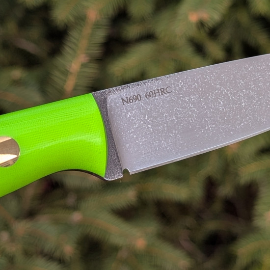 Ніж ручної роботи Nomad (сталь N690)