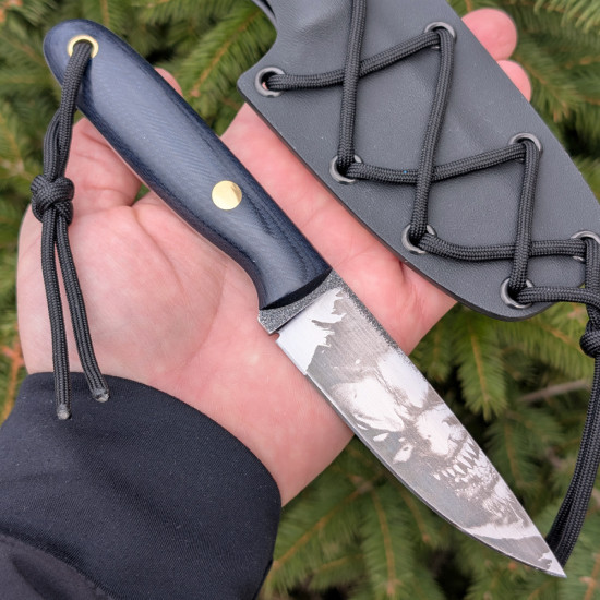 Ніж ручної роботи Smiling із серії Nomad, сталь N690