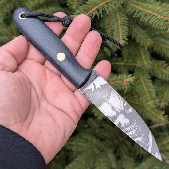 Ніж ручної роботи Smiling із серії Nomad, сталь N690