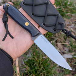 Ніж ручної роботи 06374 із серії Nomad (сталь N690)