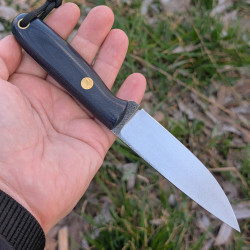 Ніж ручної роботи 06374 із серії Nomad (сталь N690)
