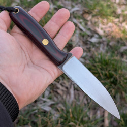 Ніж ручної роботи 06378 із серії Nomad (сталь N690)