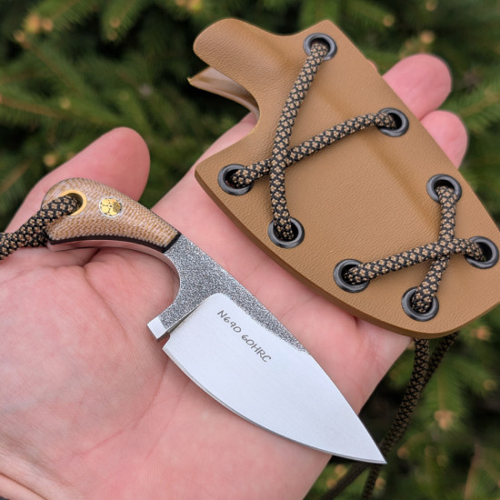 Ніж ручної роботи Колібрі №16 (сталь N690)