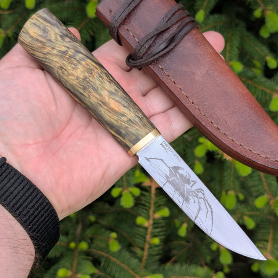 Ніж ручної роботи Chipper Steel №60