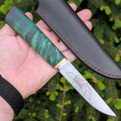 Ніж ручної роботи Chipper Steel №61