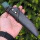Ніж ручної роботи Chipper Steel №61