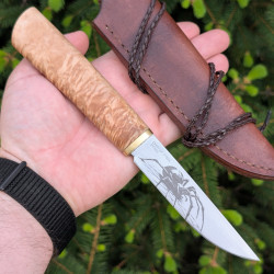 Ніж ручної роботи Chipper Steel №62
