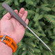 Ніж ручної роботи Якут №778 сталь N690, Macassar Ebony Ніж ручної роботи Якут №778 сталь N690, Macassar Ebony