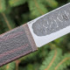 Ніж ручної роботи Якут №778 сталь N690, Macassar Ebony Ніж ручної роботи Якут №778 сталь N690, Macassar Ebony