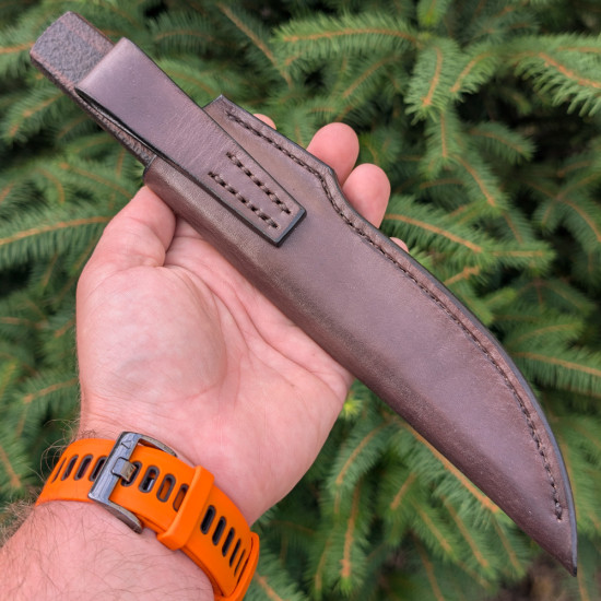 Ніж ручної роботи Якут №778 сталь N690, Macassar Ebony Ніж ручної роботи Якут №778 сталь N690, Macassar Ebony