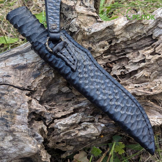 Ніж ручної роботи Хантер №121 (сталь S390 в обкладинках 95X18) Ніж ручної роботи Хантер №121 (сталь S390 в обкладинках 95X18)