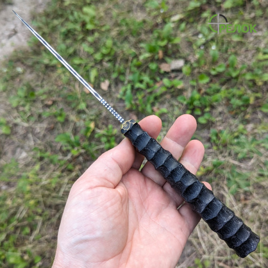 Ніж ручної роботи Хантер №121 (сталь S390 в обкладинках 95X18) Ніж ручної роботи Хантер №121 (сталь S390 в обкладинках 95X18)