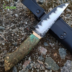 Ніж ручної роботи Хантер №14 (сталь S390 в обкладинках 95X18)