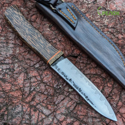 Ніж ручної роботи Хантер №193 (сталь CPM S125V в обкладинках 95X18)