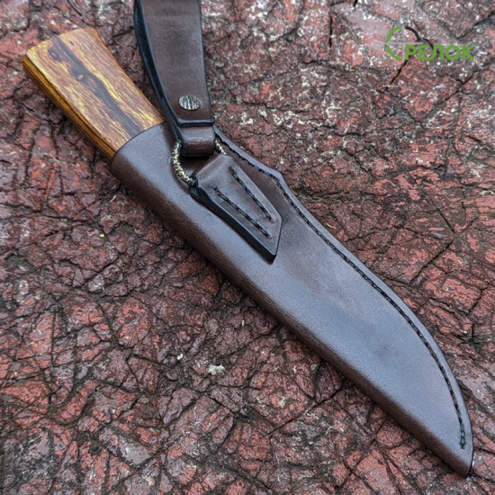 Ніж ручної роботи Хантер №195 (сталь CPM S125V в обкладинках 95X18)