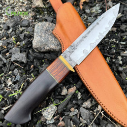 Ніж ручної роботи Хантер №30 (сталь К340 в обкладинках 95X18) Ніж ручної роботи Хантер №30 (сталь К340 в обкладинках 95X18)